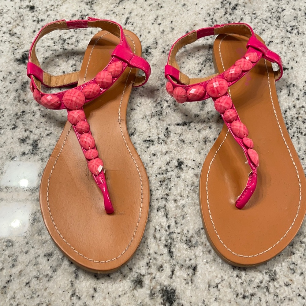 Pink sandals